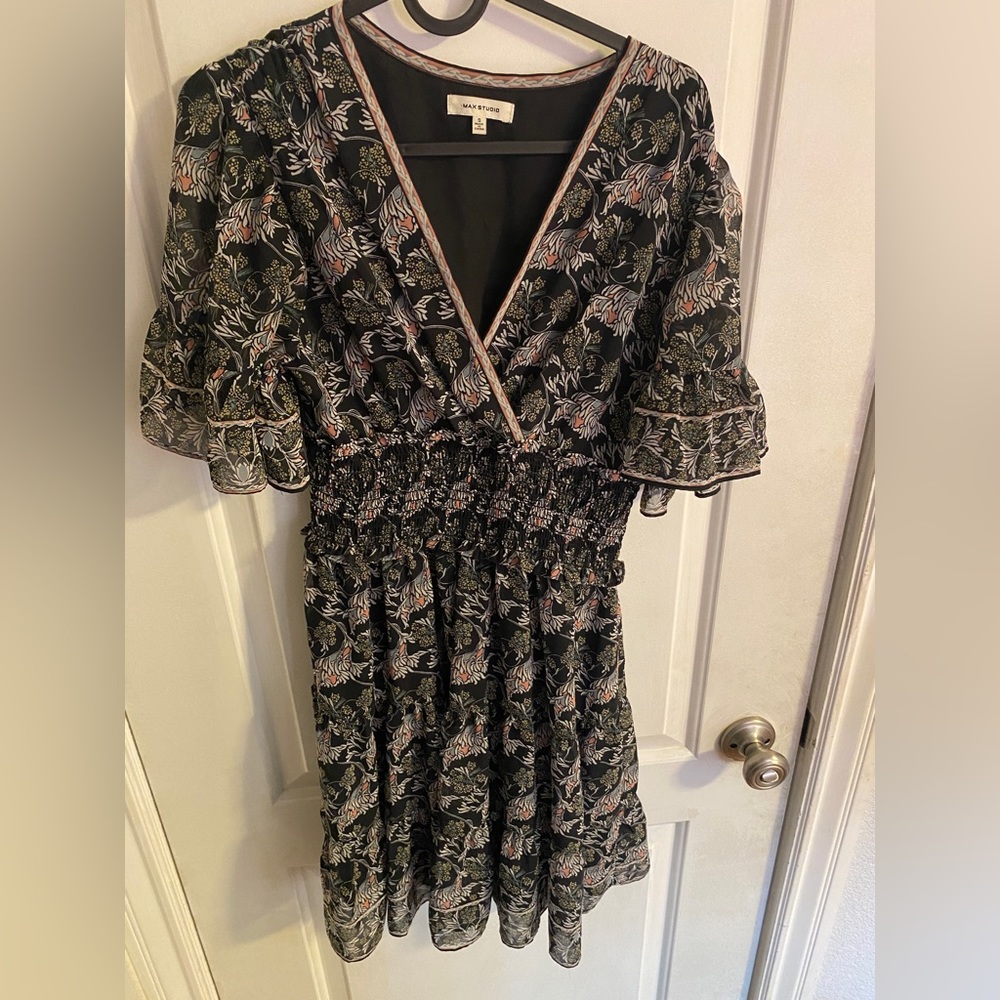 Cute printed mini dress